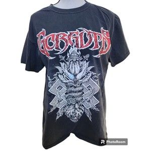 Gorguts 2014 2 Sided Black T-shirt Death Metal Band Size Medium